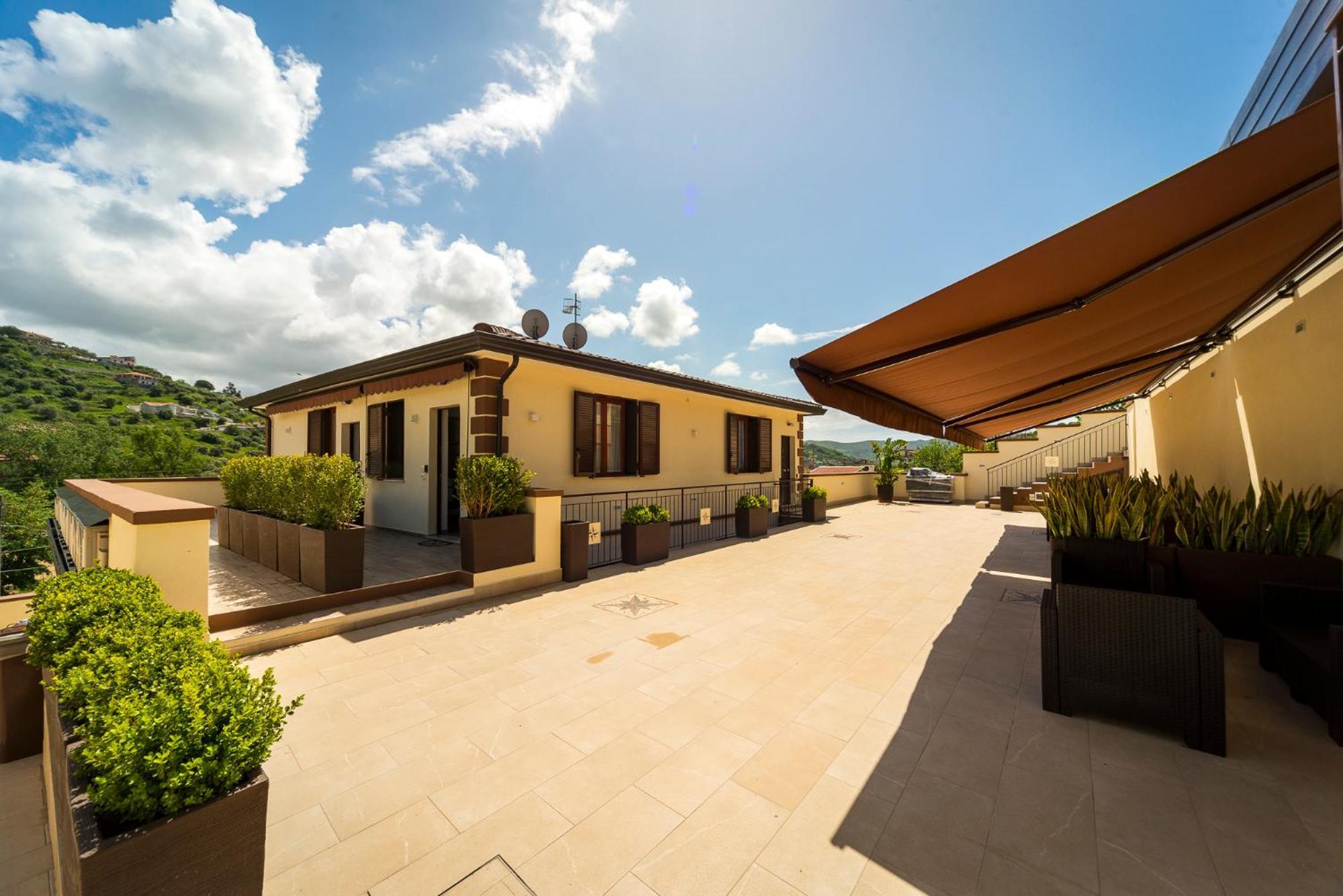 Casa Vacanze - Residence Villa Don Salvatore Агрополи Экстерьер фото